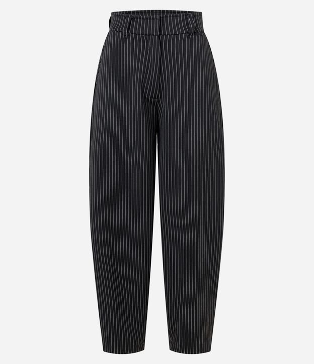 Pantalón Barrel con Estampado Raya de Tiza 6