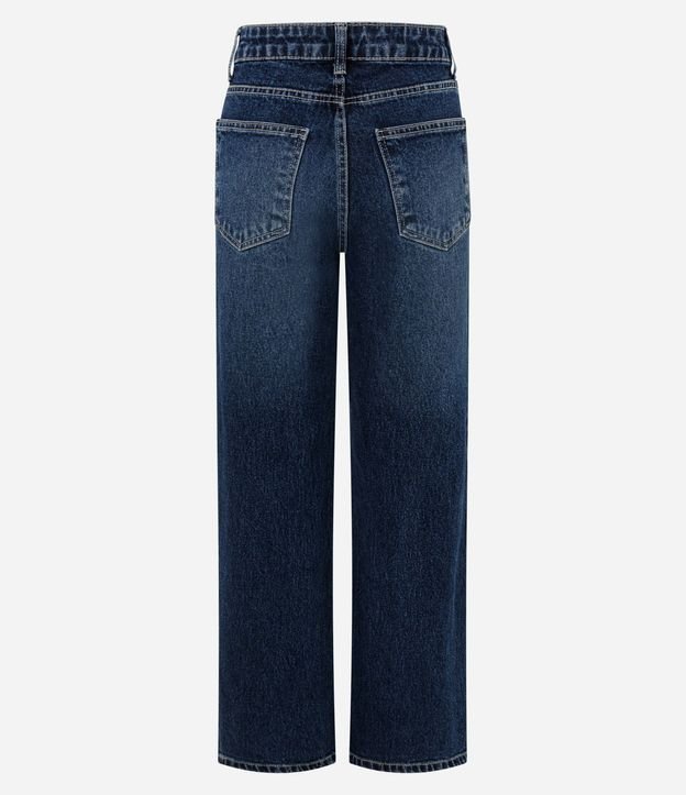 Pantalón Recto Comfort en Jeans Premium con Cintura Alta 8