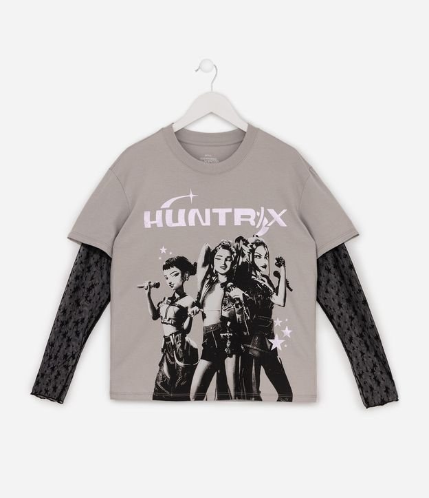 Blusa Infantil K Pop Demon Hunters Huntrix Talle 5 a 14 años 1