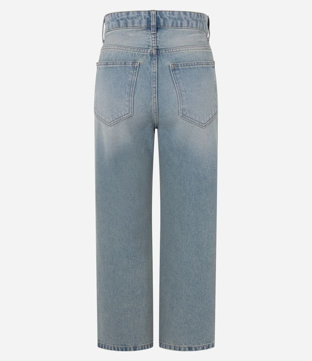 Pantalón Cropped Reta Jeans con Lavado Clássica 6