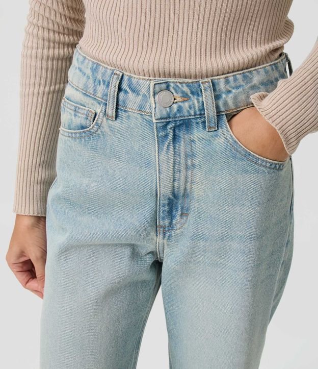Pantalón Cropped Reta Jeans con Lavado Clássica 3