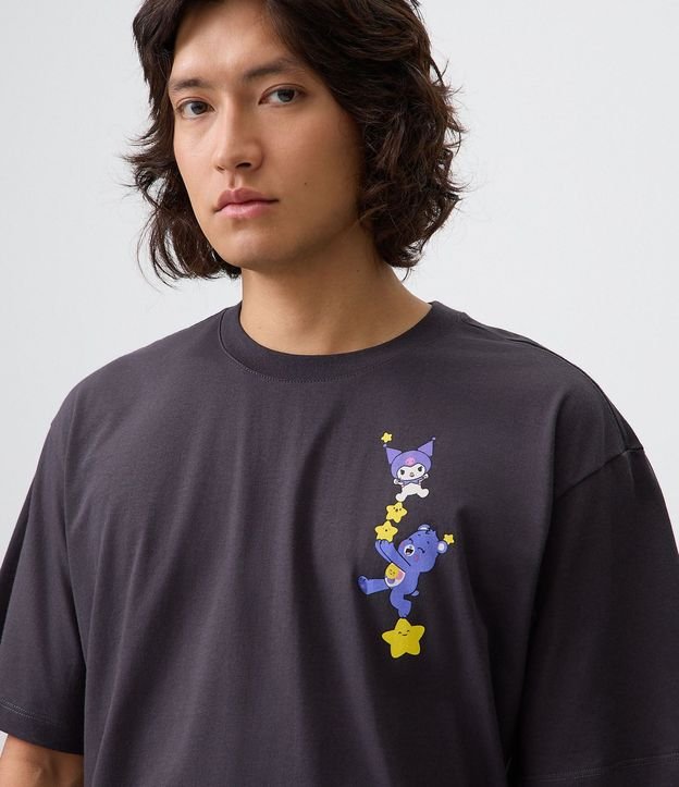 Remera Boxy en Algodón Collab Los Cariñositos y Hello Kitty 4