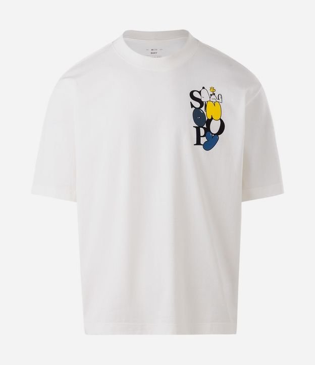 Remera Boxy en Algodón Peanuts Takin' It Easy 5