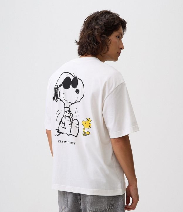 Remera Boxy en Algodón Peanuts Takin' It Easy