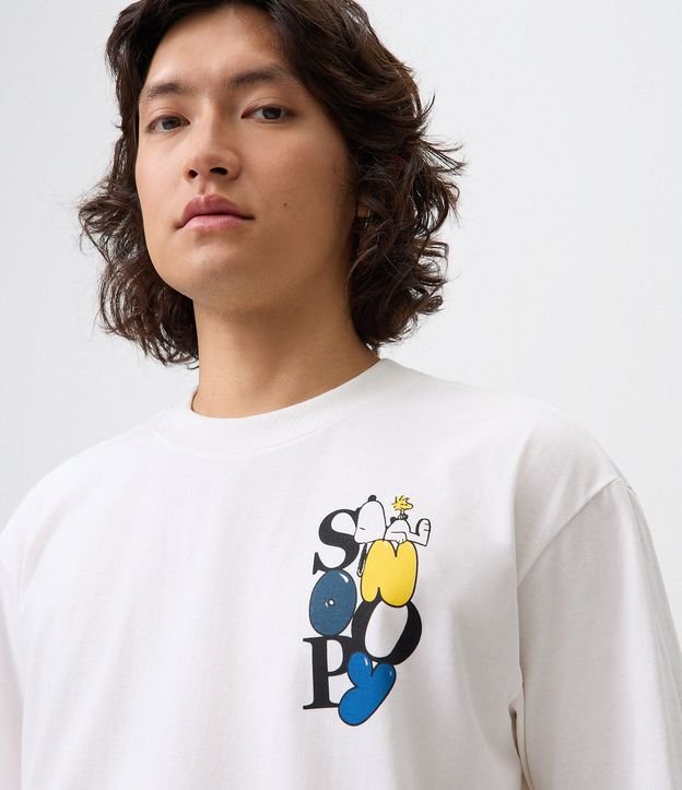 Remera Boxy en Algodón Peanuts Takin' It Easy 3
