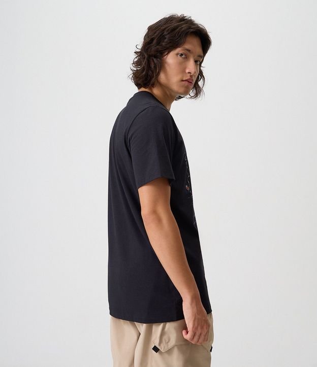 Remera Regular de Algodón con Estampa Meowgic 3