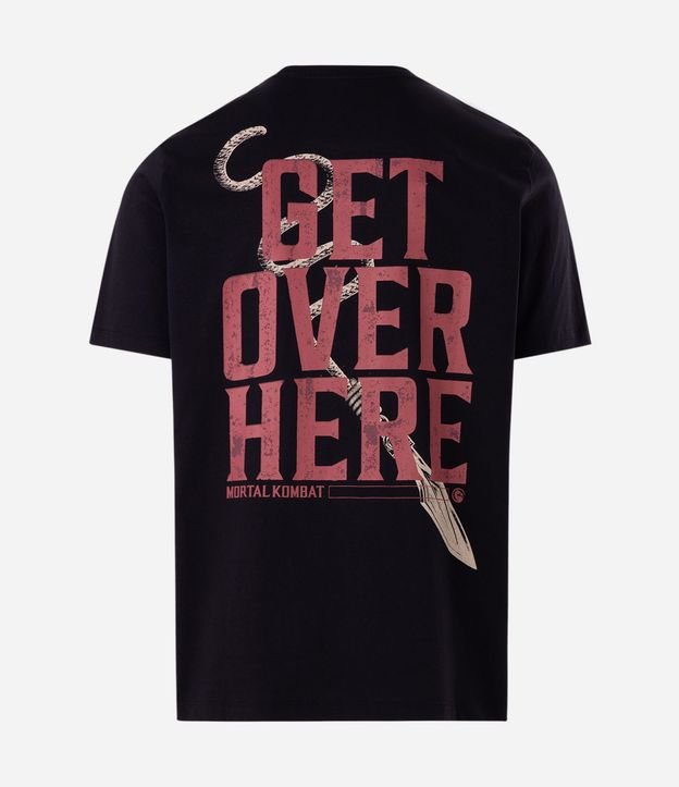 Remera Comfort en Algodón con Estampa de Mortal Kombat 6