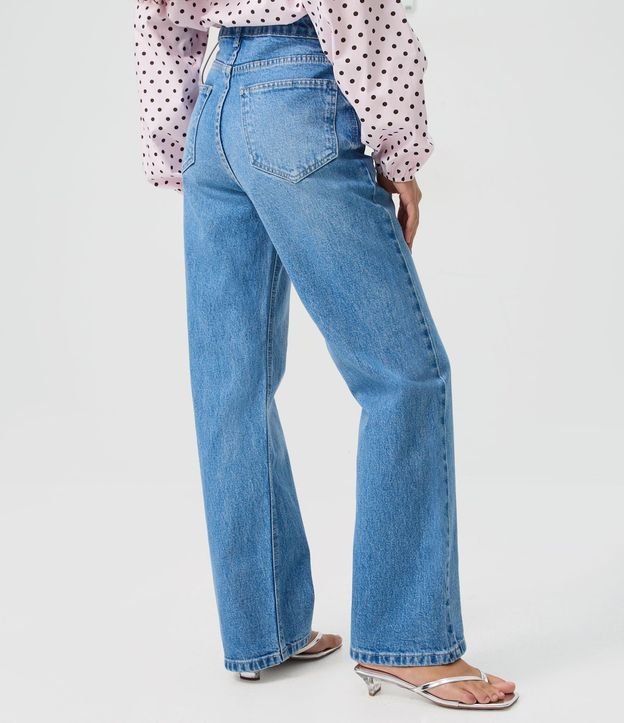 Pantalón Recto Comfort en Jeans Premium con Cintura Alta 5