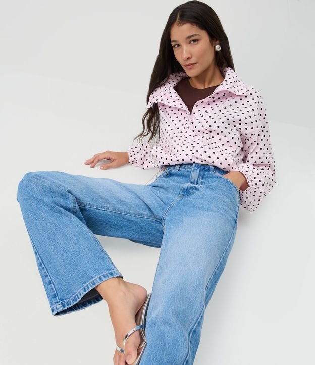 Pantalón Recto Comfort en Jeans Premium con Cintura Alta 6