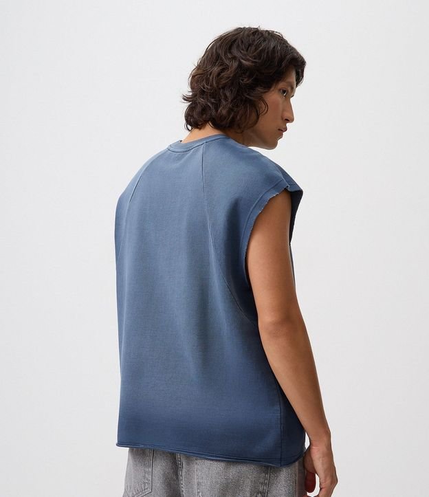 Musculosa Boxy en Algodón con Lettering Bad Manners 3