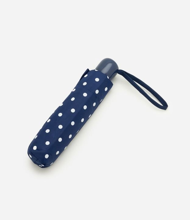 Sombrilla Plegable con Estampa de Lunares 2