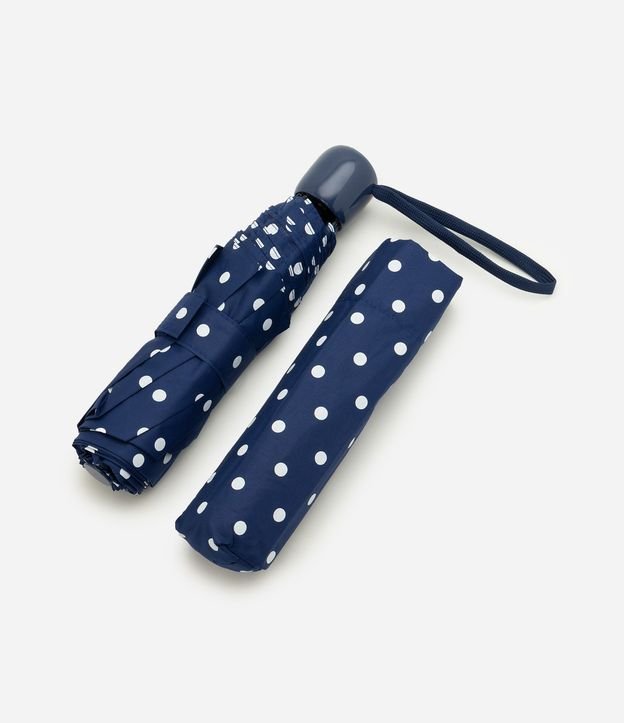 Sombrilla Plegable con Estampa de Lunares 3