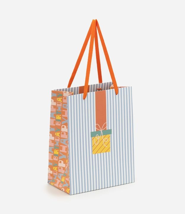 Bolsa de Regalo Pequeña en Papel Happy Birthday