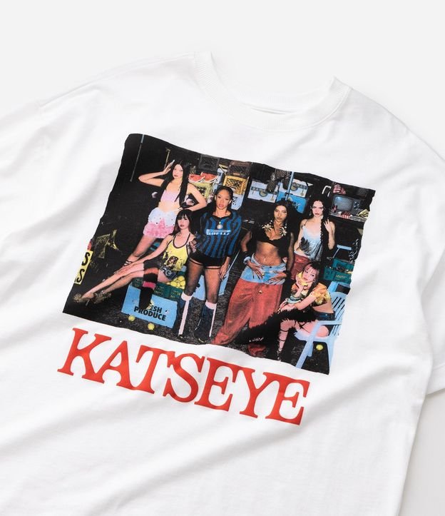 Remera Infantil en Algodón OverSized Katseye - Talle 5 a 14 años 5