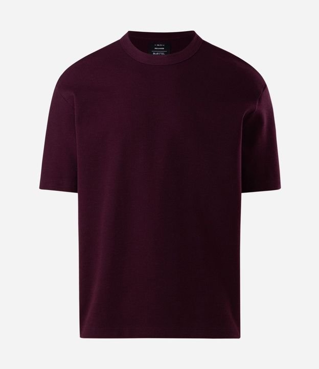 Remera Relaxed y Texturizada Mini Waffle 4