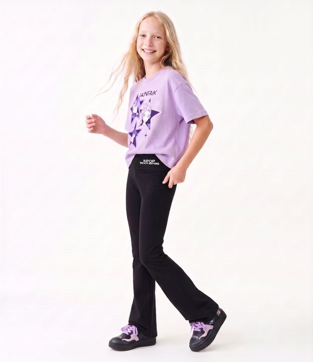 Remera Infantil en Algodón Huntrix - Talle 6 a 14 años 2