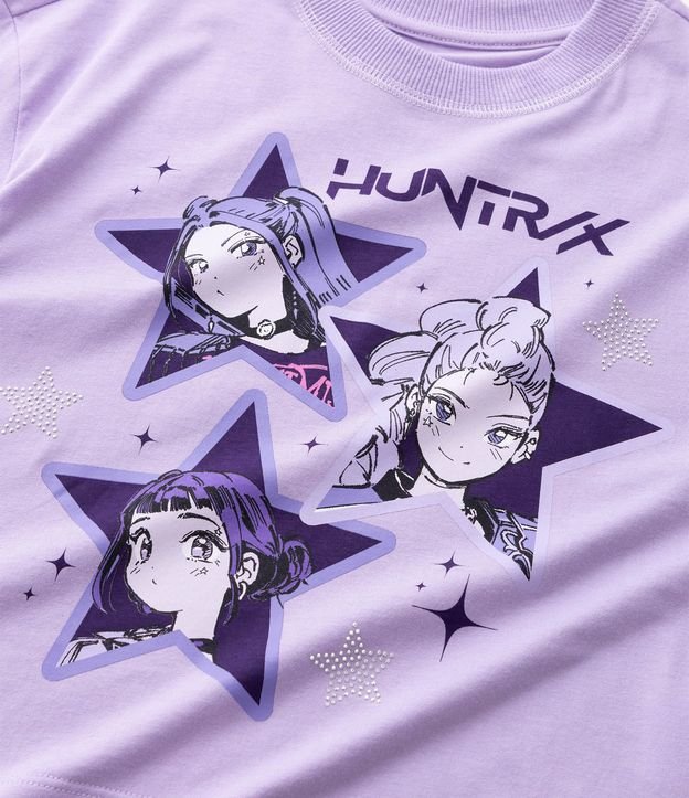 Remera Infantil en Algodón Huntrix - Talle 6 a 14 años 6