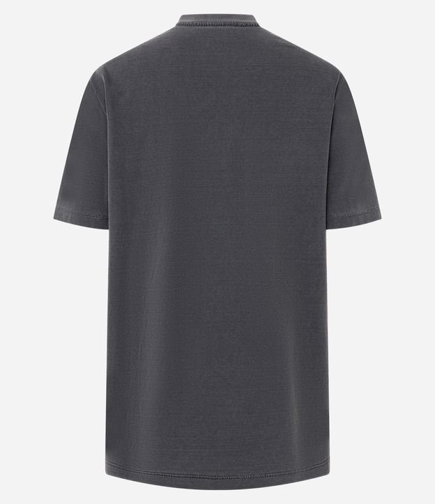 Remera en Algodón con Estampa de Campanita y Brillos 2