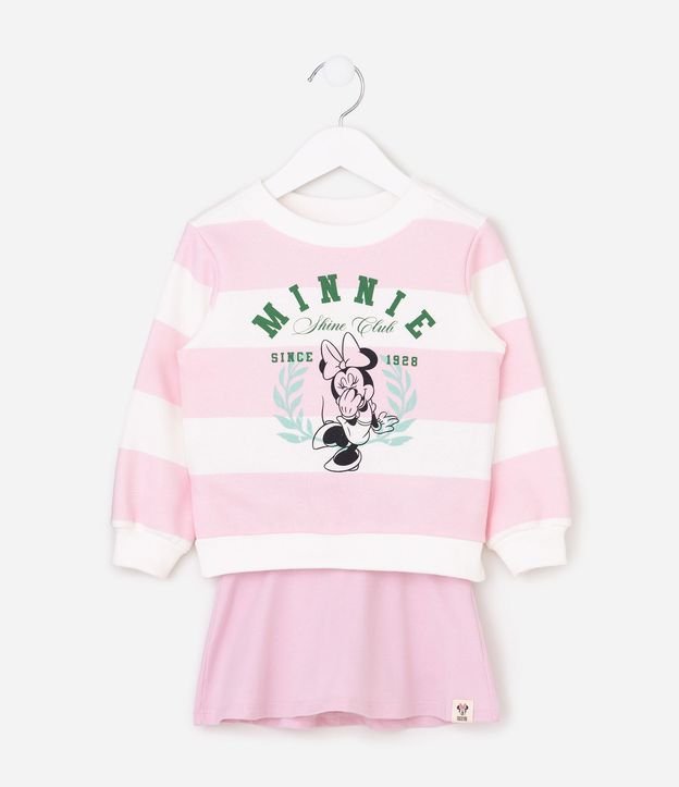 Conjunto Infantil Algodón Minnie - 1 a 6