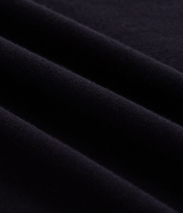 Remera Boxy con Cuello Polo y Lettering Join The Hype 7
