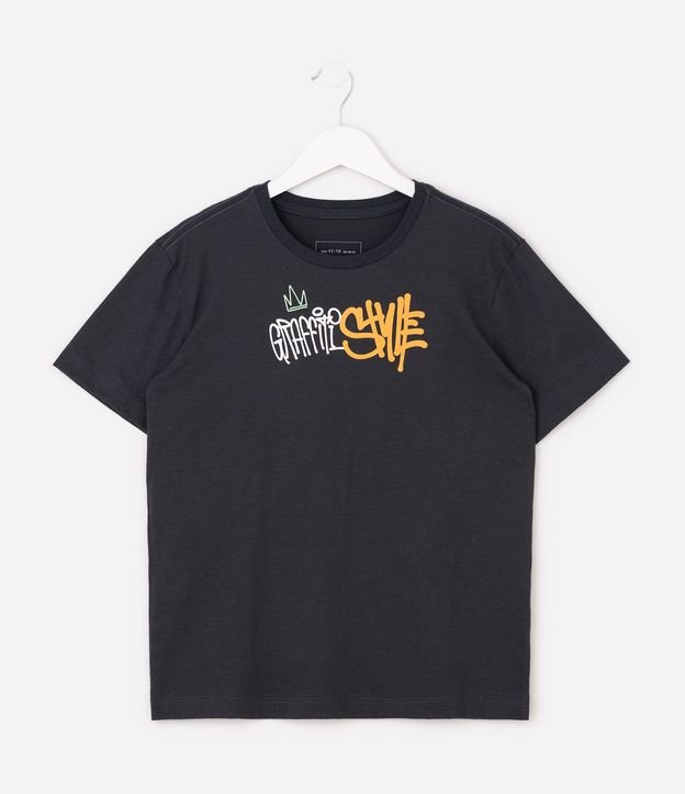 Remera Infantil en Algodón Grafite Style - Talle 1 a 16 años 1