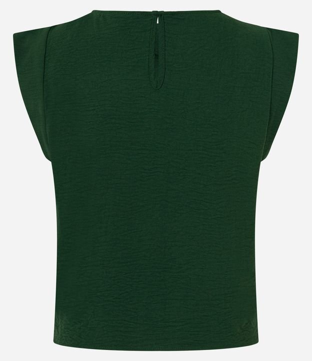 Blusa con Detalle Plegado en los Hombros 3
