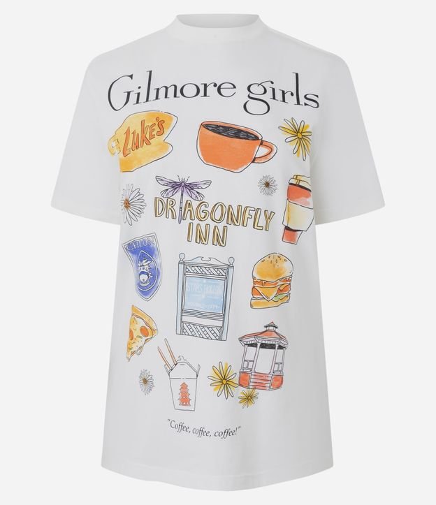 Remera con Estampado Gilmore Girls en Algodón 5