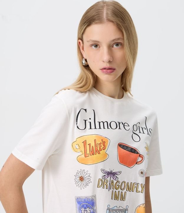 Remera con Estampado Gilmore Girls en Algodón 3