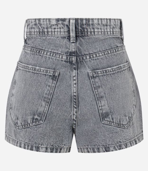 Short Pollera Jeans con Efecto Marmoleado 2