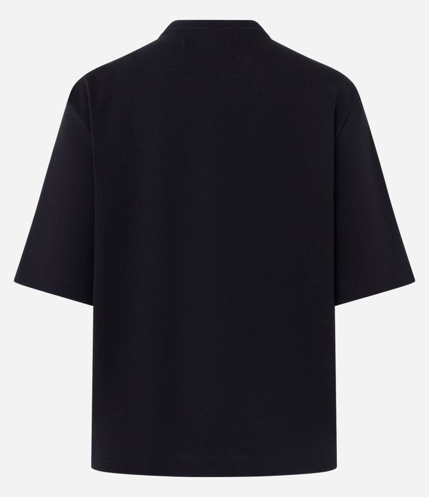 Remera Boxy en Algodón Cuello Redondo 2