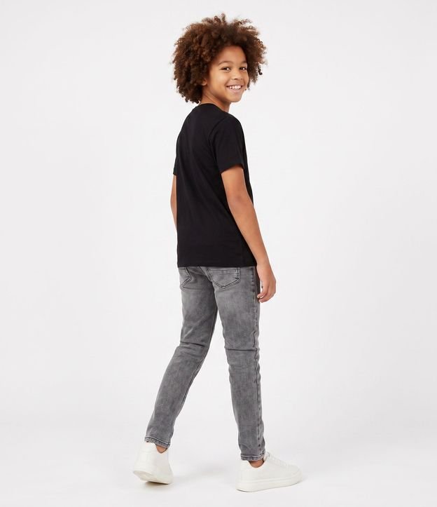 Remera Infantil en Algodón Dinosaurio Brilla en la Oscuridad - Talle 5 a 14 años 2