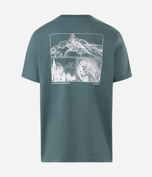 Remera Comfort en Algodón con Estampado Outdoor 2