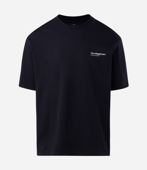 Remera Relaxed en Algodón Natural Range Project