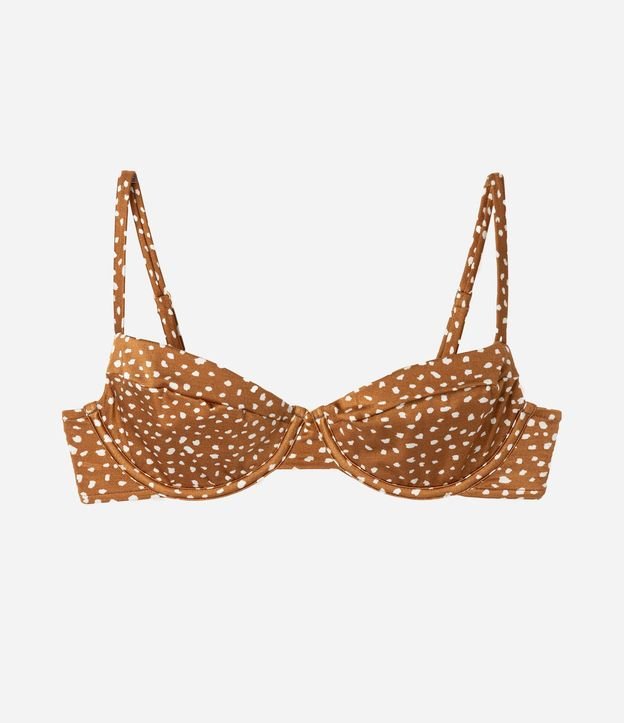 Bikini Top Media Taza Estampa de Animal Print Bambi 1