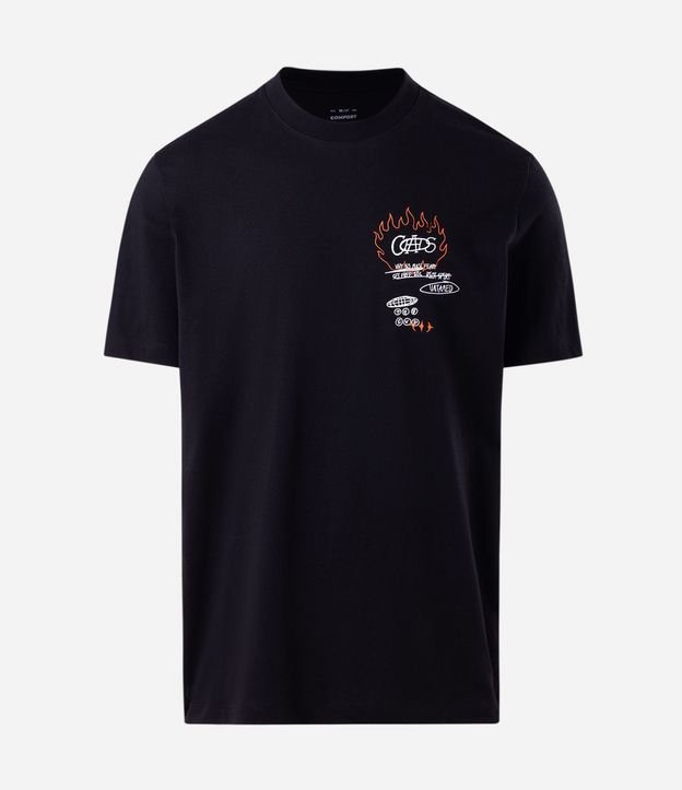Remera Comfort en Algodón con Estampado Chaos Diseños 5