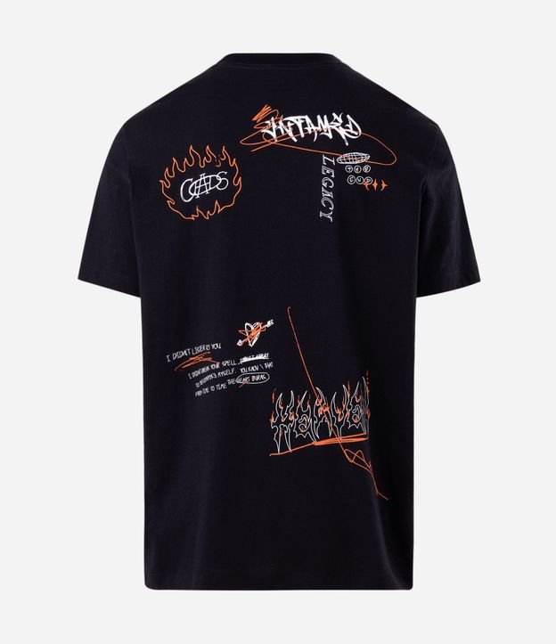 Remera Comfort en Algodón con Estampado Chaos Diseños 6
