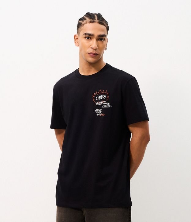 Remera Comfort en Algodón con Estampado Chaos Diseños 4