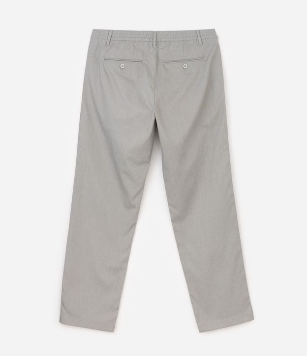 Pantalón Recto Oxford con Cintura 6