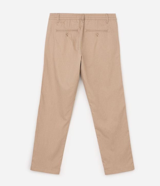 Pantalón Recto Oxford con Cintura 6