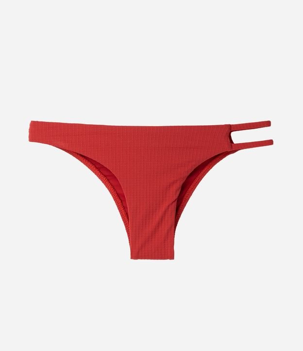Bikini Bombacha en Microfibra Texturizada con Lateral Colaless Doble 1