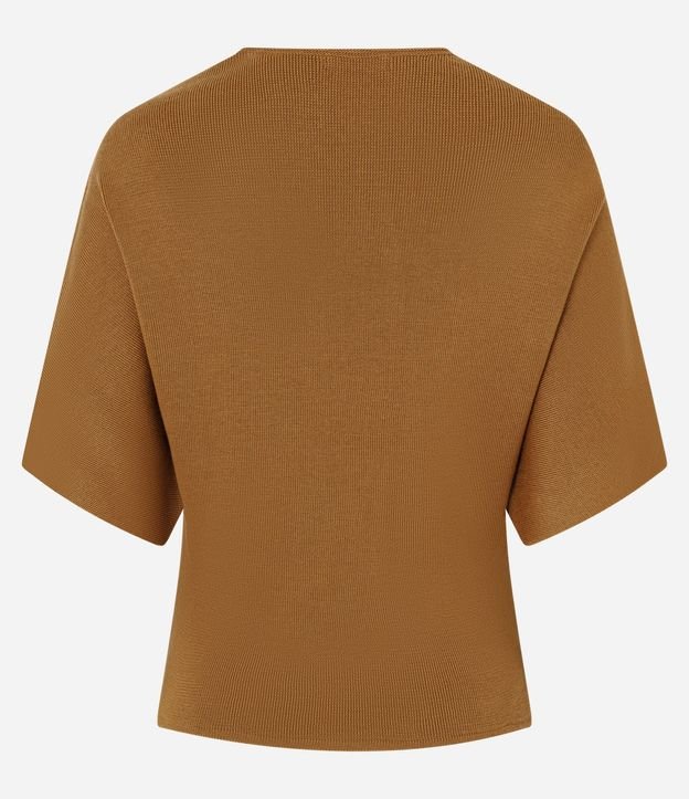 Blusa en Punto con Escote Traspasado 7