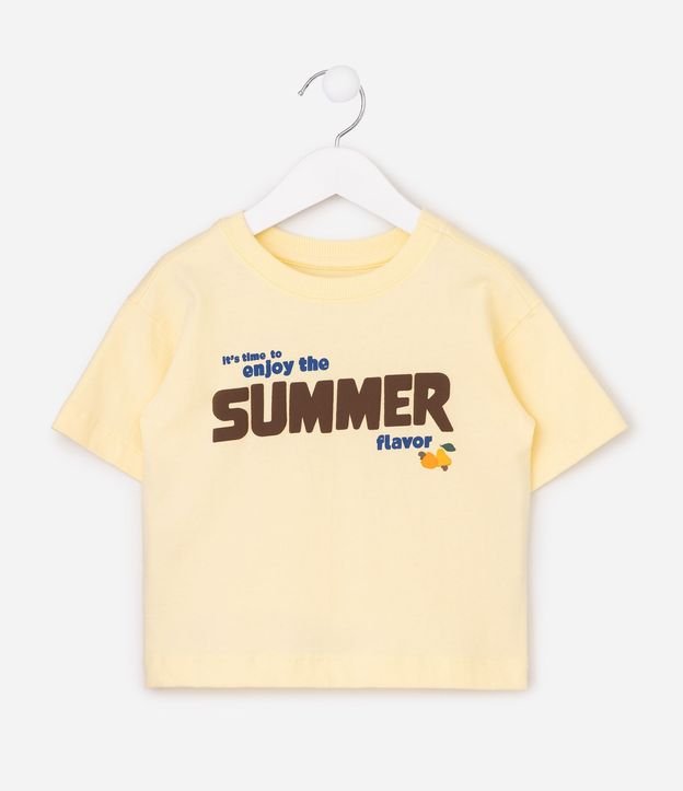 Remera Infantil Estampado Summer en Algodón - Talle 1 a 6 años 4
