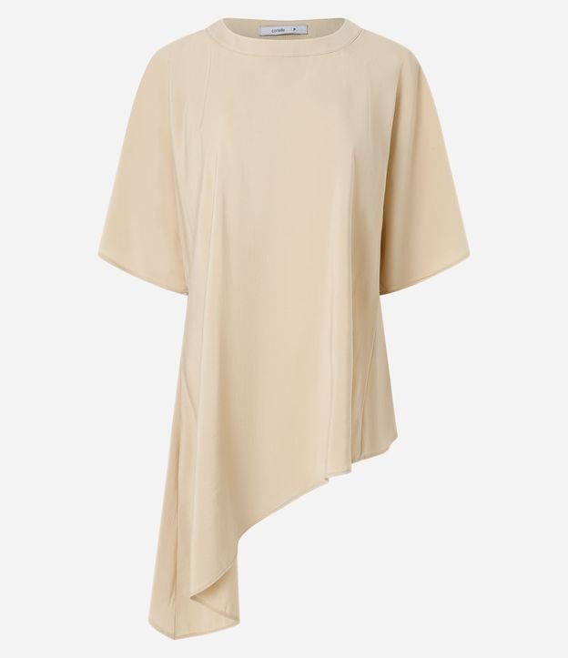 Blusa Asimétrica con Puntas Alargadas 5