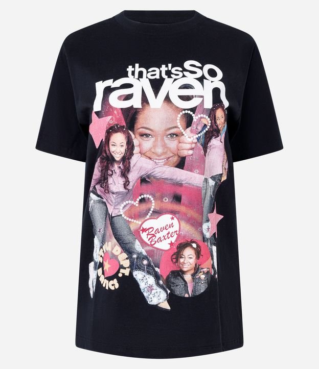 Remera con Estampado Las Visiones de Raven en Algodón 5