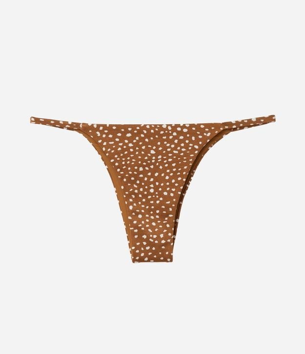 Bikini Bombacha Colaless con Estampado Animal Print 1