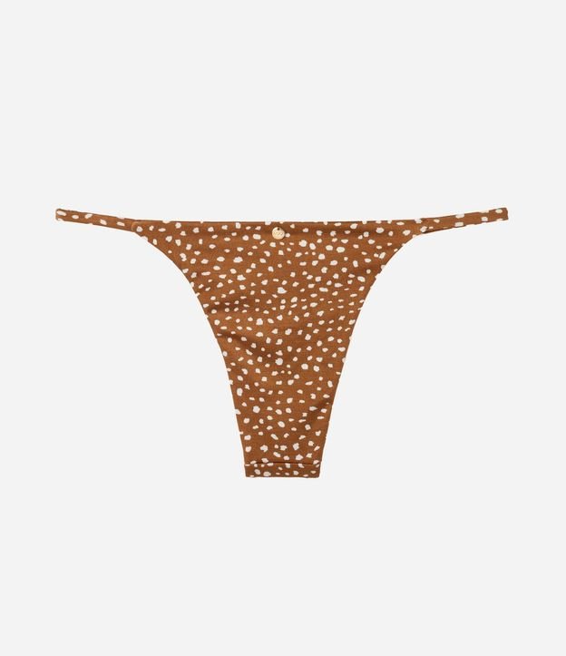 Bikini Bombacha Colaless con Estampado Animal Print 2