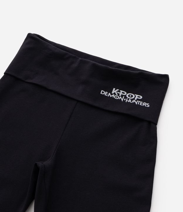 Pantalón Flare Infantil en Algodón con Cintura Doblada -Talle 5 a 14 años 6