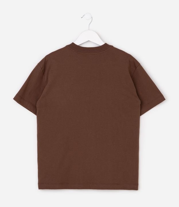 Remera Infantil en Suedine Raya Pecho - Talle 5 a 14 años 5