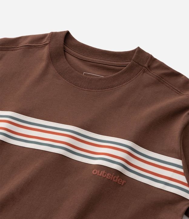 Remera Infantil en Suedine Raya Pecho - Talle 5 a 14 años 6