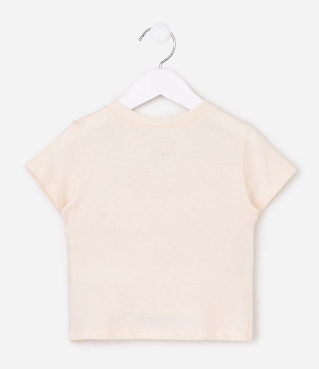 Remera Infantil en Algodón con Florecitas - Talle 1 a 6 años 2